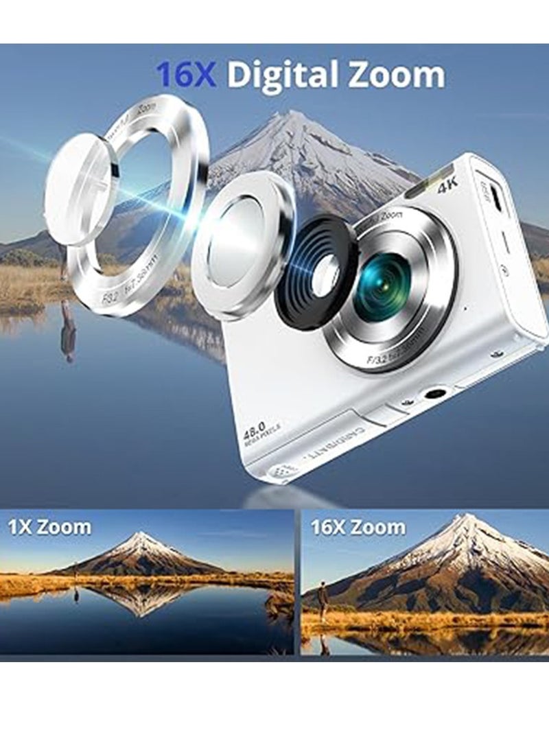 Generic 48 Megapixel High-Definition Digital Camera with 32GB Memory Card  - Image 4