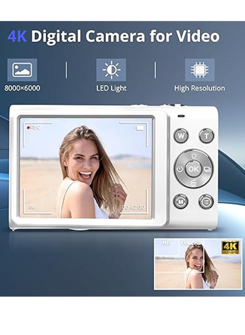 Generic 48 Megapixel High-Definition Digital Camera with 32GB Memory Card  - Image 3