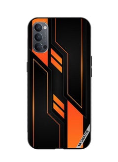 VR CREATIVE Protective Case Cover For Oppo Reno4 Pro 5G Layer Design Multicolour  - Image 1