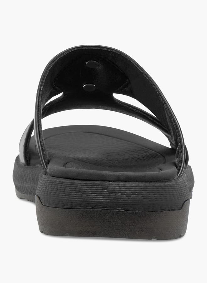 Le Confort Boys Solid Arabic Sandals with Accent Detail  - Image 4