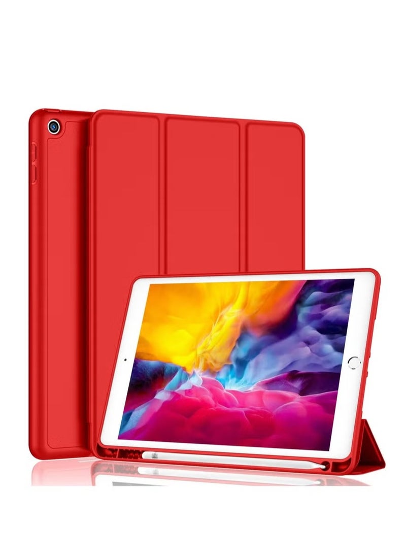 UMIXPRO iPad 9.7 Case 2018 2017 Model 6th 5th Generation Smart Cover with Pencil Holder and Soft Baby Skin Silicone Back and Full Body Protection Auto Wake Sleep Cover - Image 1