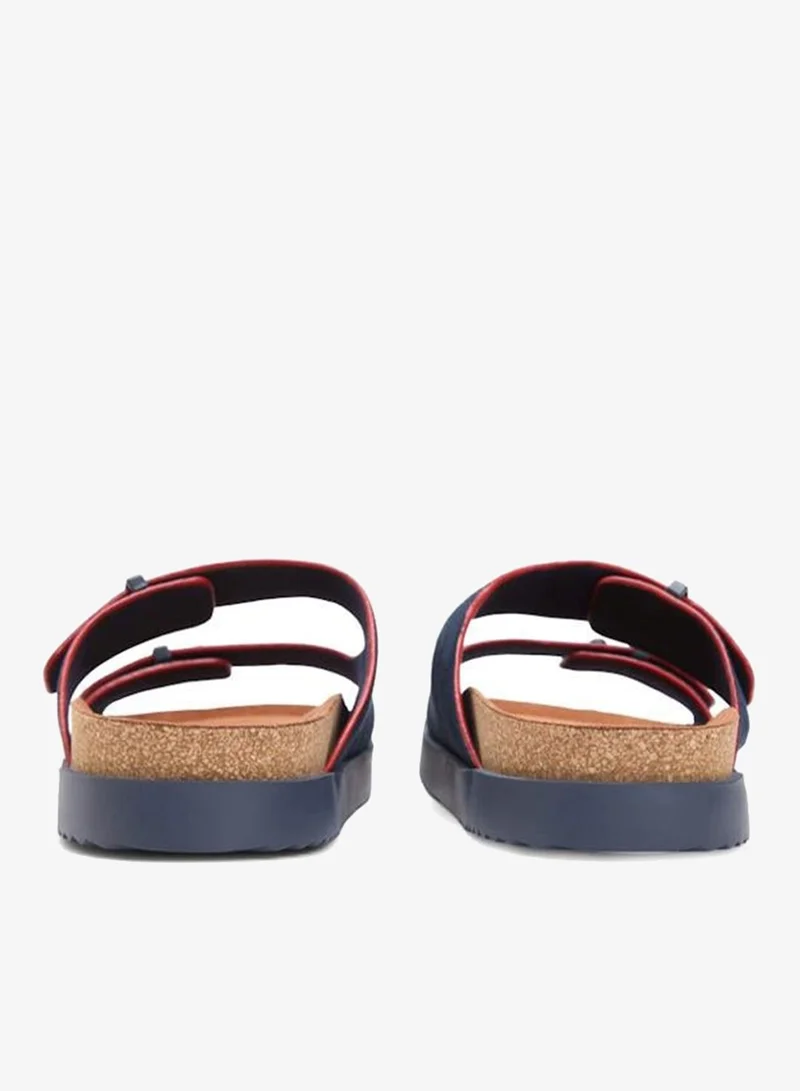 TOMMY HILFIGER Desert Sky Cork Adjustable Suede Sandal for Men | Best Price UAE