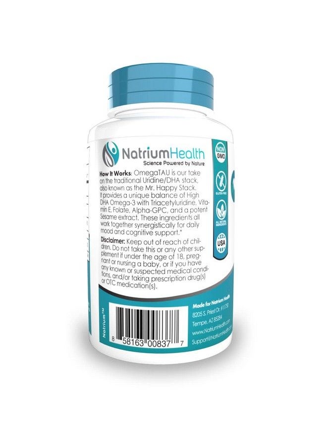Nootropics Depot - Omegatau Capsules  Enhanced Uridine + Dha - Image 1