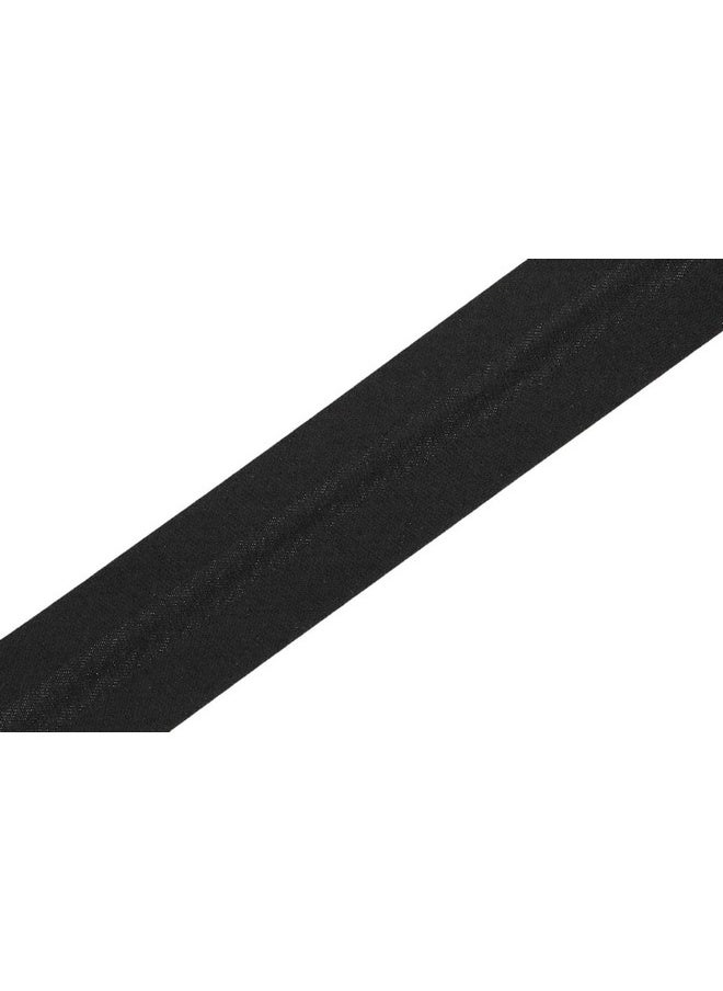 Mandala Crafts Mandala Crafts Double Fold Bias Tape for Sewing - 55 Yds Black Bias Tape Double Fold 1/2 Inch Hem Quilt Binding Black Seam Binding Tape - Fabric Piping Bias Binding Tape  - Image 5