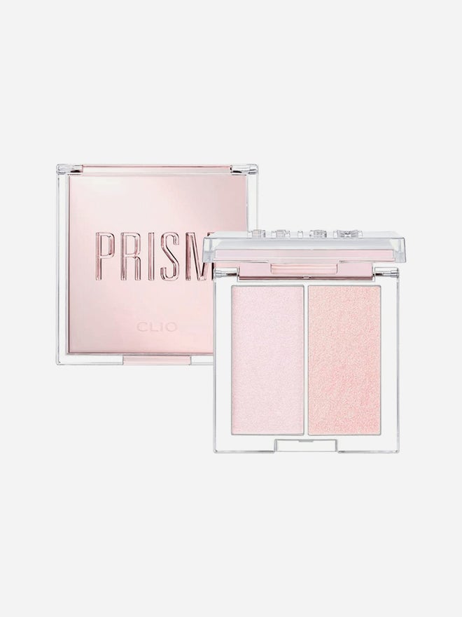 CLIO Prism Highlighter Duo 02 Lavender Voyage - Image 1