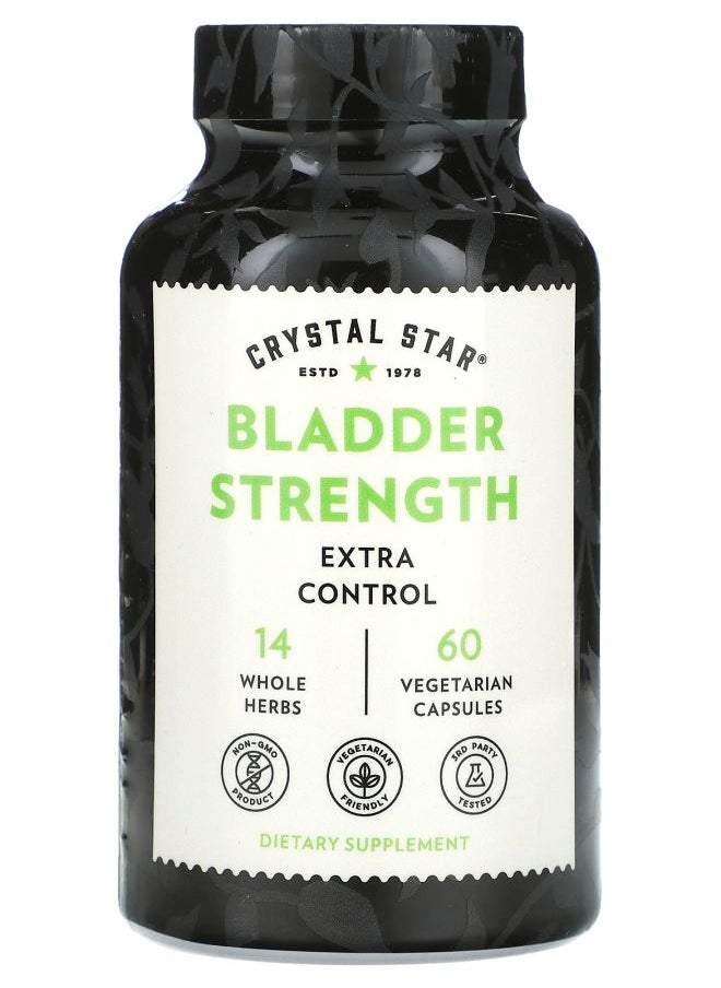 Crystal Star Bladder Strength 60 Vegetarian Capsules 
