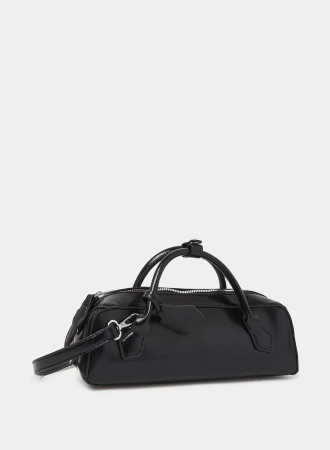 ستايلي Black Bowling Crossbody Bag