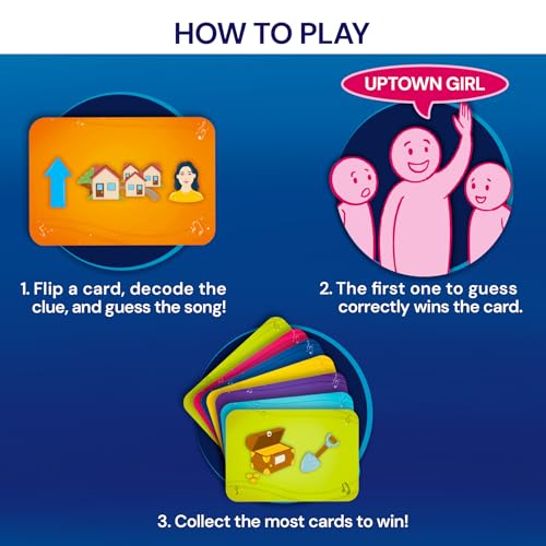 Gouda Games Jam Slam Music Card Game - Fast-Paced Song Guessing Party Game for Family Game Night, Fun for Adults, Teens & Kids, Gift for Music & Board Game Lovers, 3-12 Players - Image 4