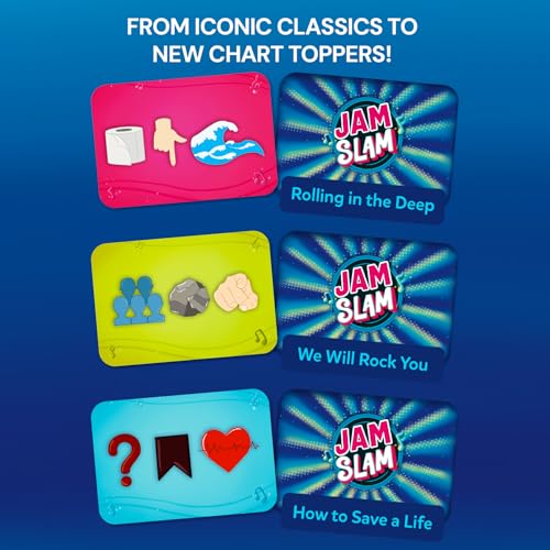 Gouda Games Jam Slam Music Card Game - Fast-Paced Song Guessing Party Game for Family Game Night, Fun for Adults, Teens & Kids, Gift for Music & Board Game Lovers, 3-12 Players - Image 5