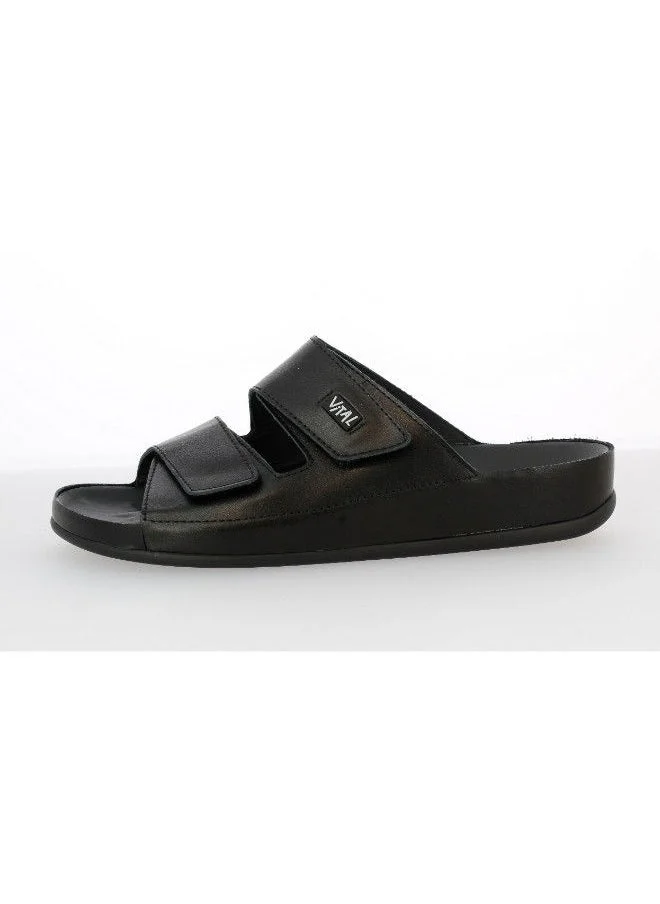 فايتال 148-1012 Vital Mens Sandals Vital Nappa 0958S2699 Schwarz