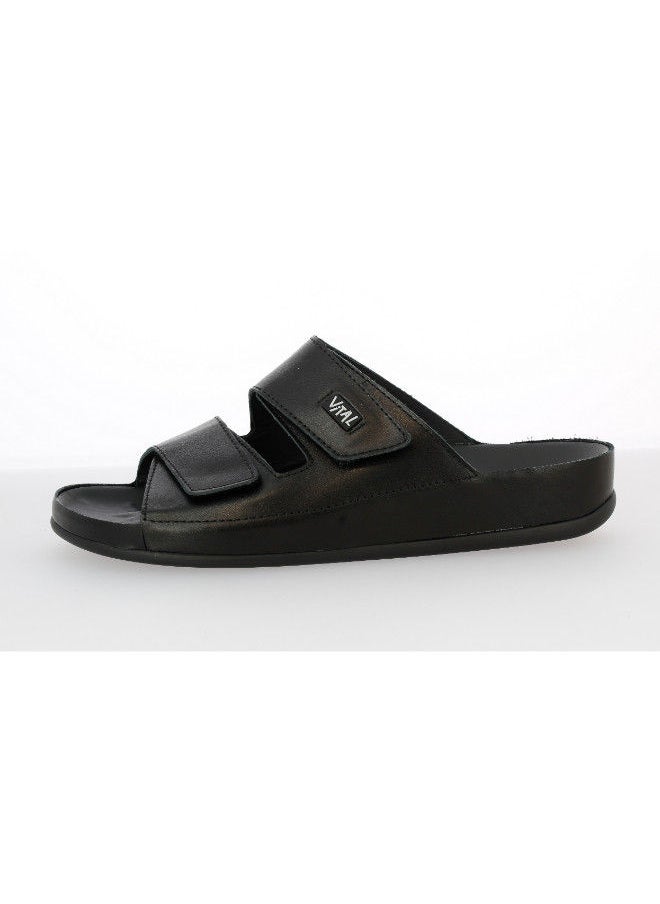 VITAL - 148-1012 Vital Mens Sandals Vital Nappa 0958S2699 Schwarz - Image 1