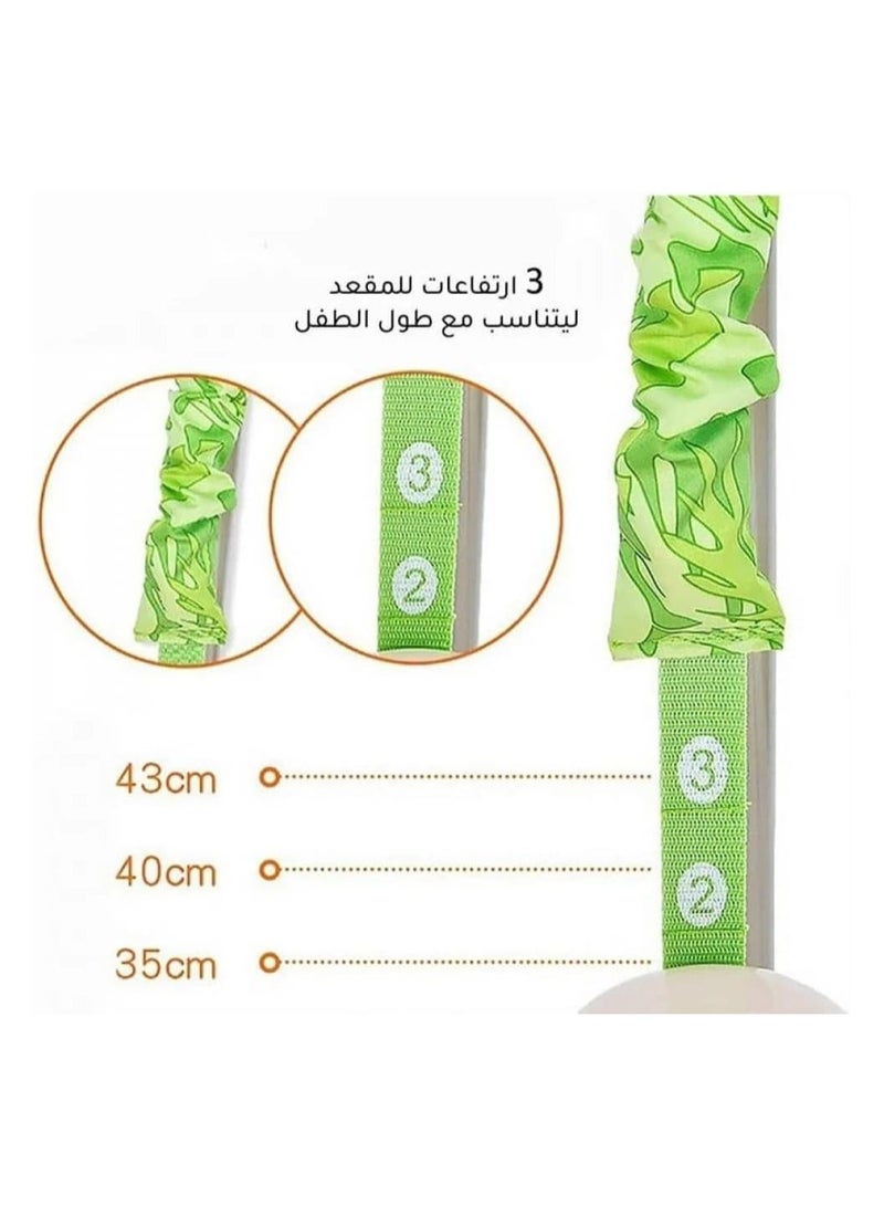 Tropical Jungle Baby Bouncer with Music and Light - Image 2