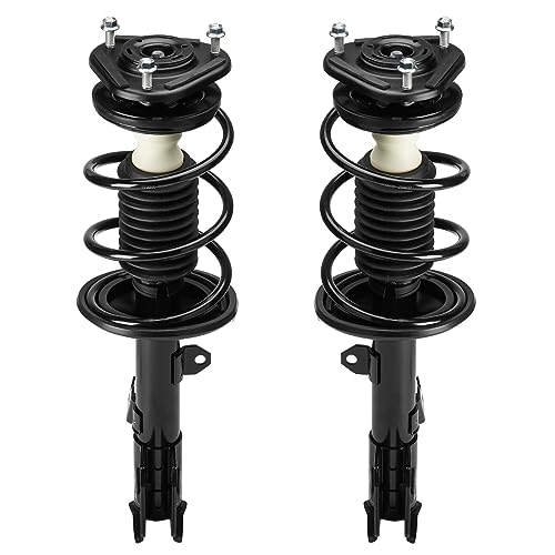 AEagle Front Strut Shock Assembly w/Coil Spring Compatible with Toyota Corolla 2009-2013, Matrix 2011-2013, 1.8L L4, Replace 472597 472598, Left & Right, 2PCS - Image 1