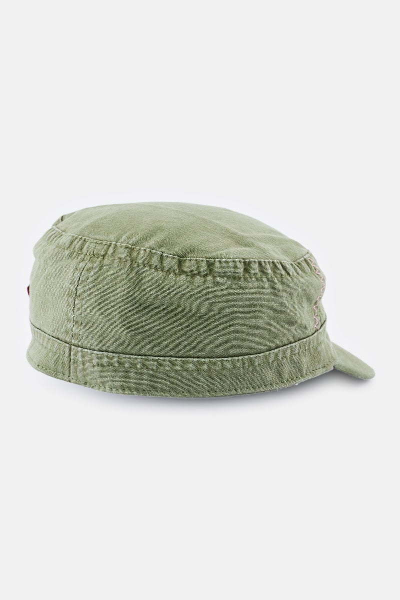 FILA Women Brand Logo Baseball Cap, Olive - Image 2