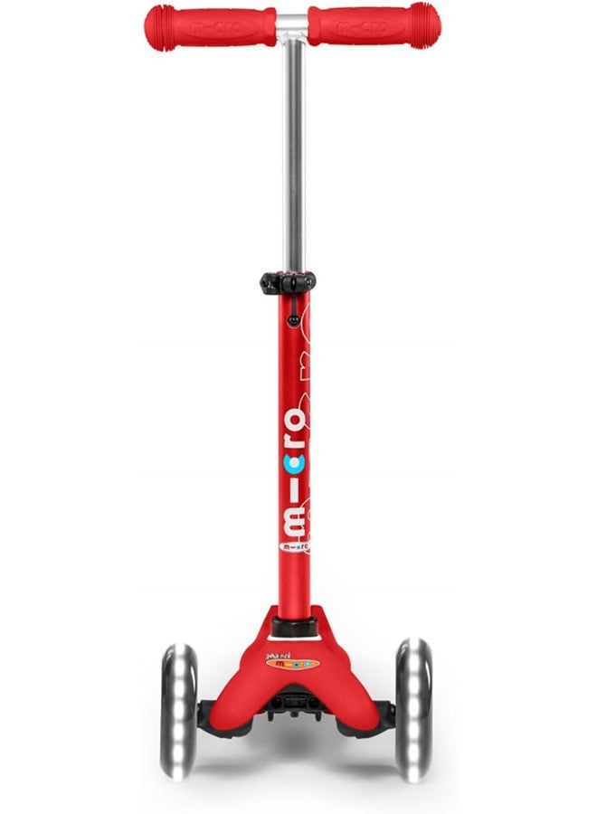 مايكرو ميني مايكرو ديلوكس بعجلات ال اي دي ، احمر - mmd052 - Image 2