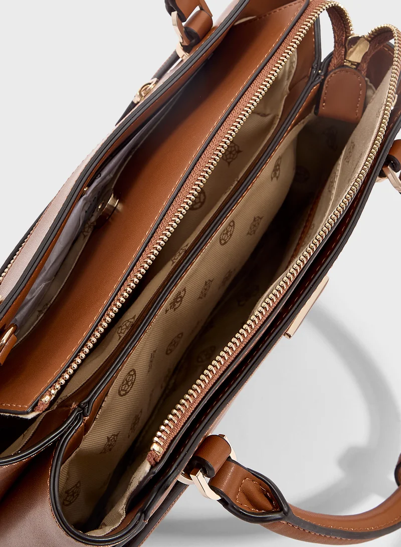 GUESS  Daryna 2-compartment satchel for Women | Best Price UAE