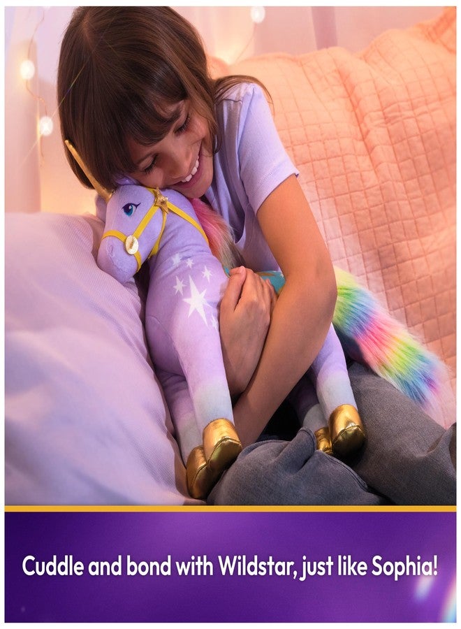 Unicorn Academy لعبة يونيكورن أكاديمي الرسمية وايلد ستار القطيفة، حيوان محشو على شكل يونيكورن، ألعاب يونيكورن للبنات من عمر سنة فما فوق، بنفسجي، 15 بوصة - Image 5
