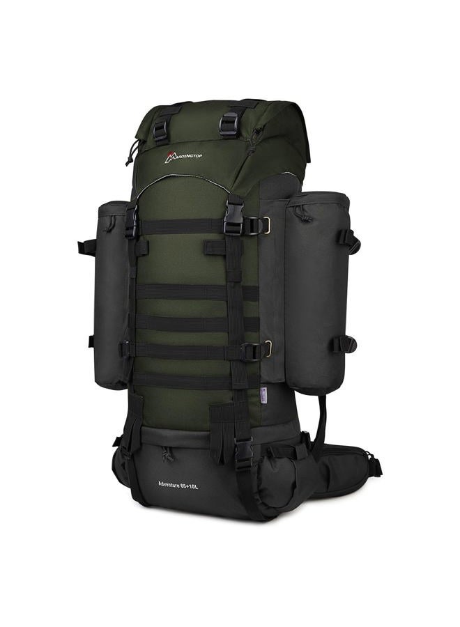 Mardingtop 65L+10L Internal Frame Backpack for Hiking,Camping,Hunting,Backpacking Backpack with Rain Cover - Image 1