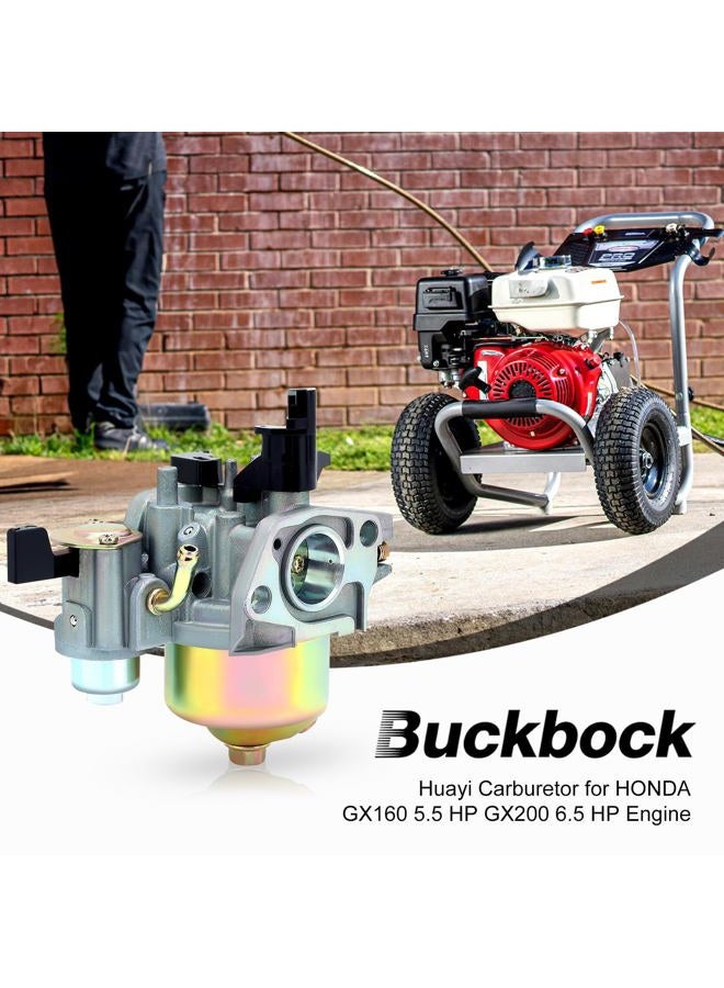 Buckbock Carburetor For Ruixing 5.5HP 6.5HP 168F Water Pump Pressure Washer - Huayi Carburetor for HONDA GX160 5.5 HP GX200 6.5 HP Engine WP30X Water Pump Pressure Washer - Image 2