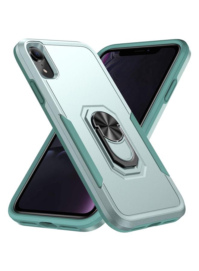 اس-توب جراب لهاتف iPhone XR مزود بمسند حلقي ومتين ومضاد للصدمات - Image 1
