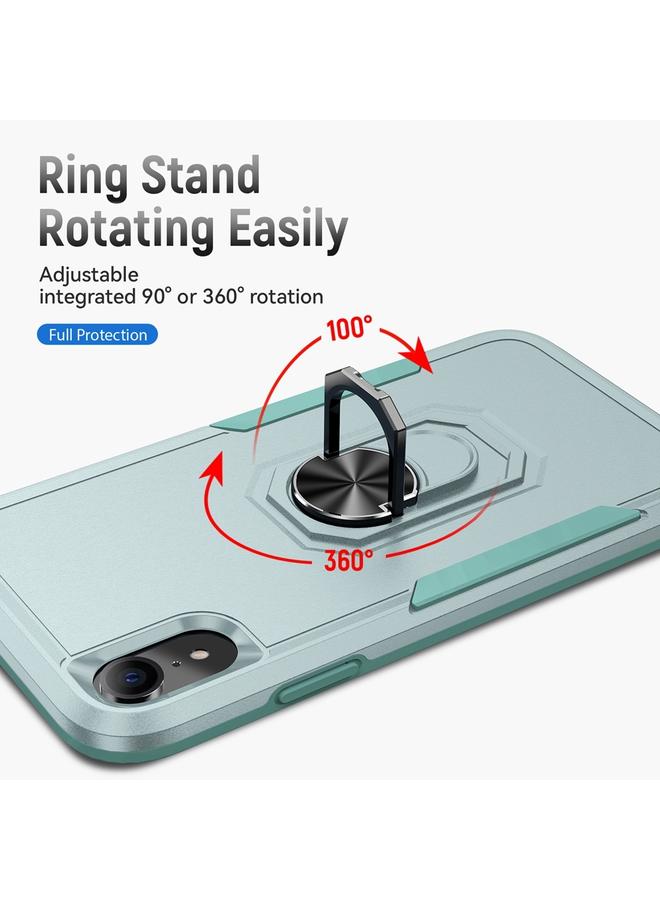 اس-توب جراب لهاتف iPhone XR مزود بمسند حلقي ومتين ومضاد للصدمات - Image 4