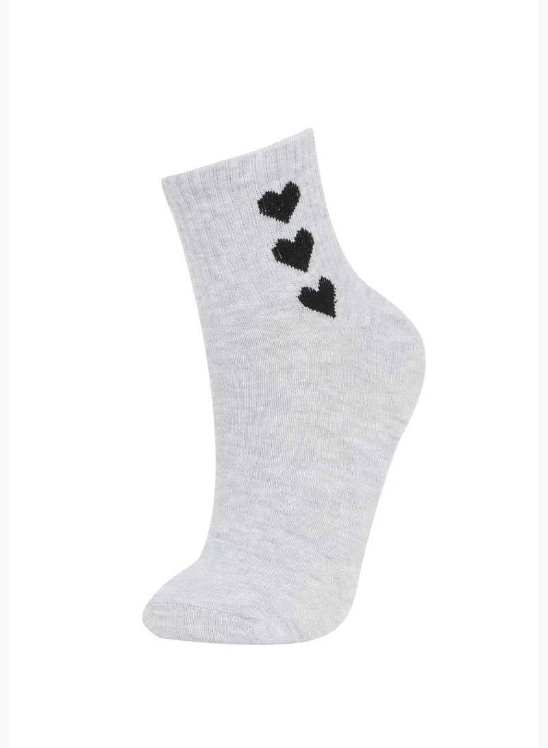 DeFacto 3 Pack Woman Mid Cut Socks