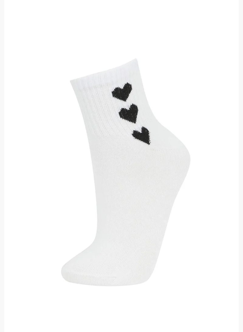 DeFacto 3 Pack Woman Mid Cut Socks