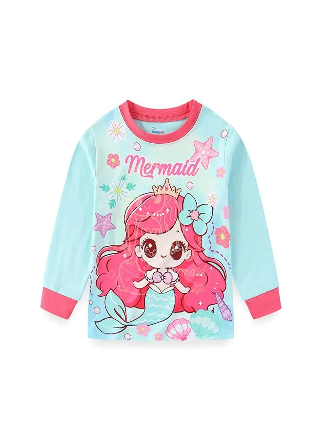 babyqlo Princess Wonderland Glow-in-the-Dark PJs for Girls