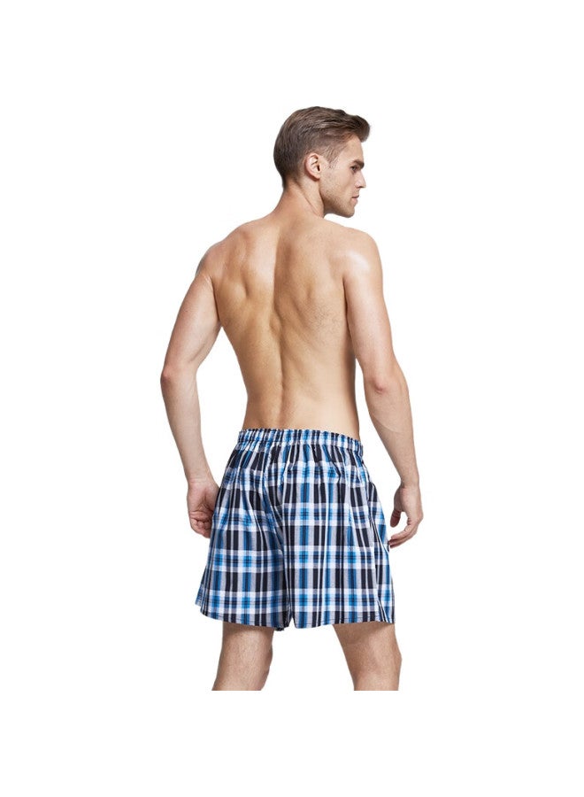 BXMAN Oversized Arlo Loose Men'S Boxer Briefs Cotton Woven Pajamas Extra Large Plus Size Ch15 Xxxl - Image 2