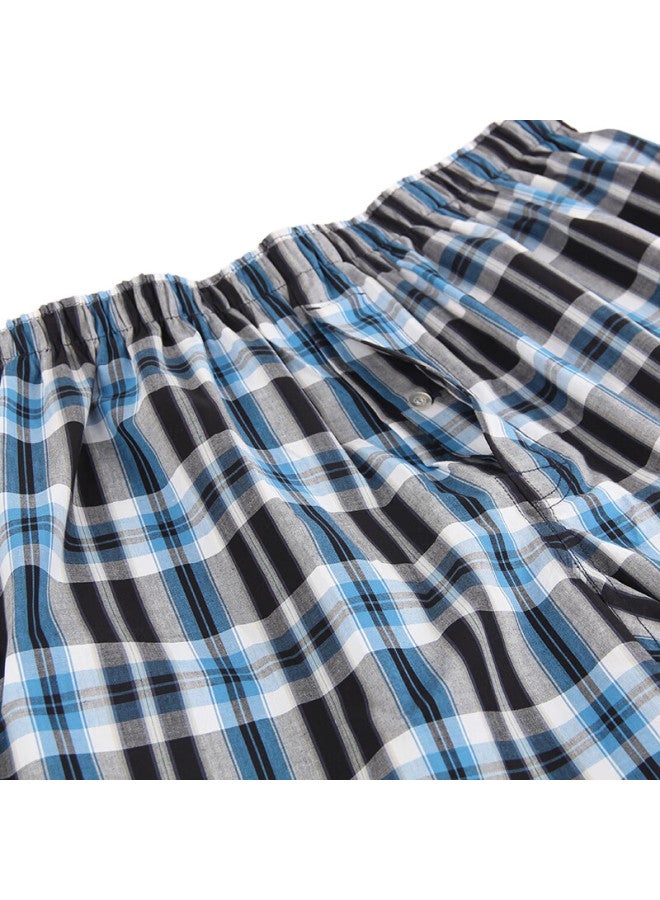 BXMAN Oversized Arlo Loose Men'S Boxer Briefs Cotton Woven Pajamas Extra Large Plus Size Ch15 Xxxl - Image 3
