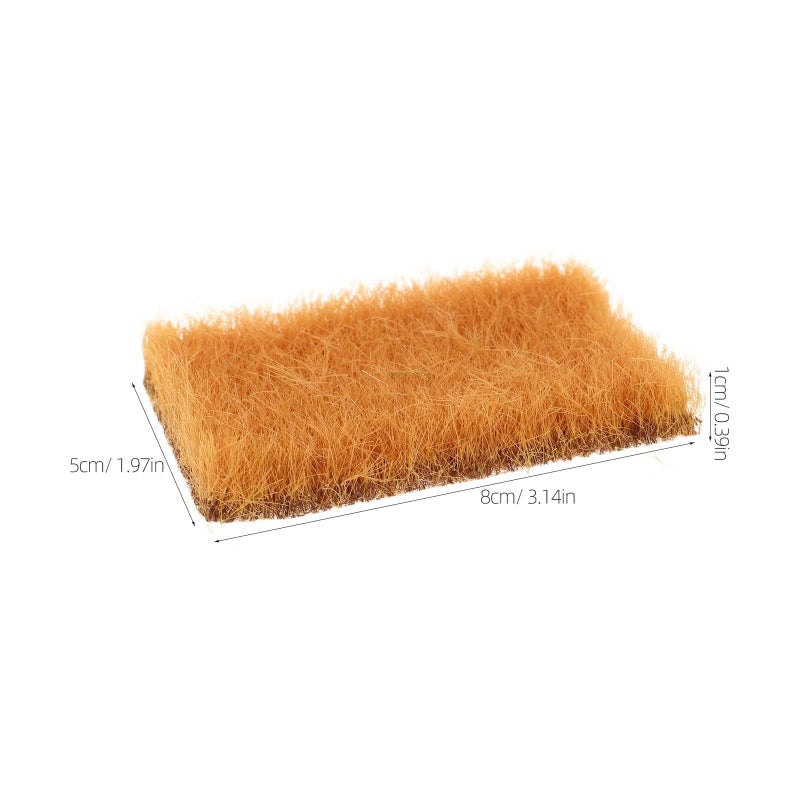 12mm Artificial Grass Turf Clusters For Model Train Scenery DIY Miniature Landscape - Image 3