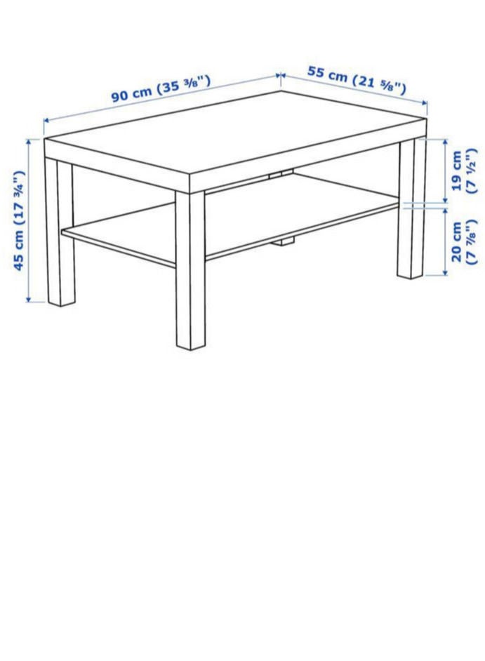 Generic Black living room table  - Image 3