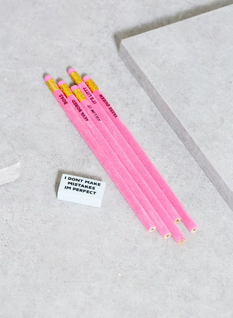 Skinnydip London Flocked Pencil Pack