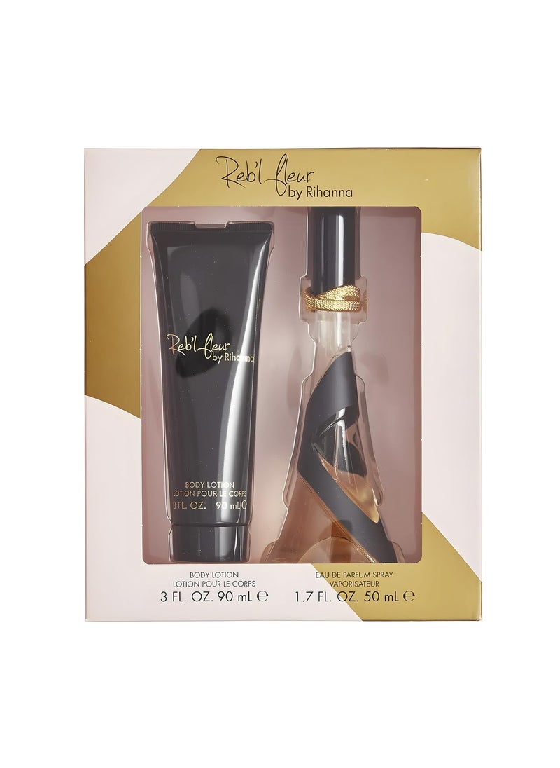 Rihanna Rihanna Reb'l Fleur Eau de Parfum Spray 2 Piece Gift Set for Women 