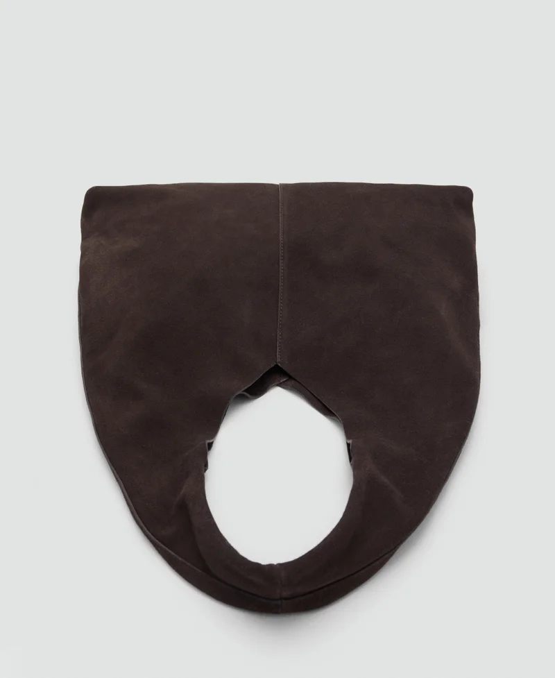 Mango  Suede Shopper Bag for Women | Best Price UAE