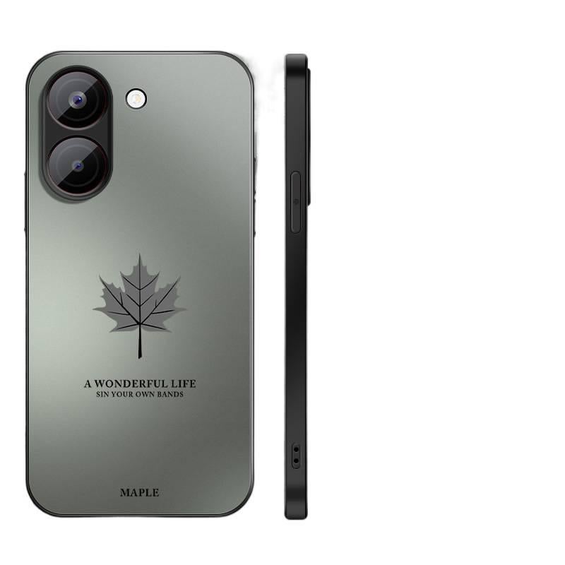 MS غطاء واقي بAcrylic لـ Redmi Note 15 مع حماية من السقوط ومقاومة لبصمات الأصابع مع مقاوم للصدمات مع تشطيب غير لامع مع تصميم مزدوج الطبقات باللون رمادي من الأكريليك باللون الأحمر بال. - Image 1