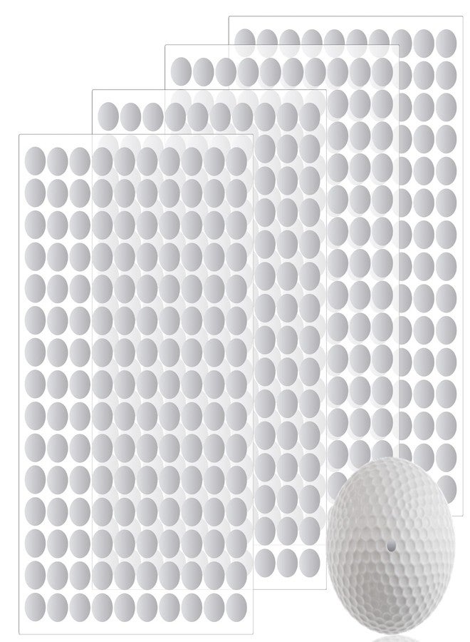 Amabro 600Pcs Reflective Dot Stickers for Golf Ball and Golf Club, Waterproof Enhanced Monitors Golf's Swing Analysis, Simulators & High-Speed Cameras Markers Accessories - Image 1