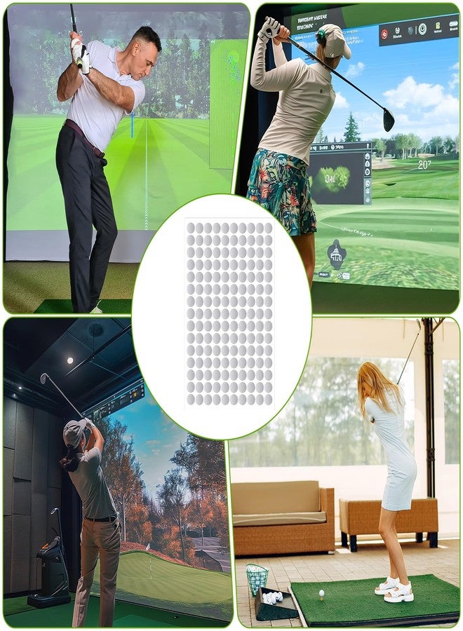 Amabro 600Pcs Reflective Dot Stickers for Golf Ball and Golf Club, Waterproof Enhanced Monitors Golf's Swing Analysis, Simulators & High-Speed Cameras Markers Accessories - Image 4
