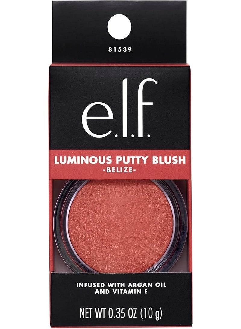 إلف أحمر خدود بودرة لامع من كوزماتيكس، تركيبة خفيفة الوزن وقابلة للبناء، بليز - Image 3