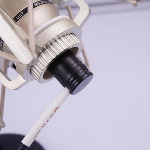 Devinal Rotatable Right-Angle XLR Cable, Adjustable-Angle Low-Profile XLR Microphone Adapter Connector, Right-Angle Mic Cord on Both Ends (Male and Female) 0.8 FT 2 pcs - Image 4