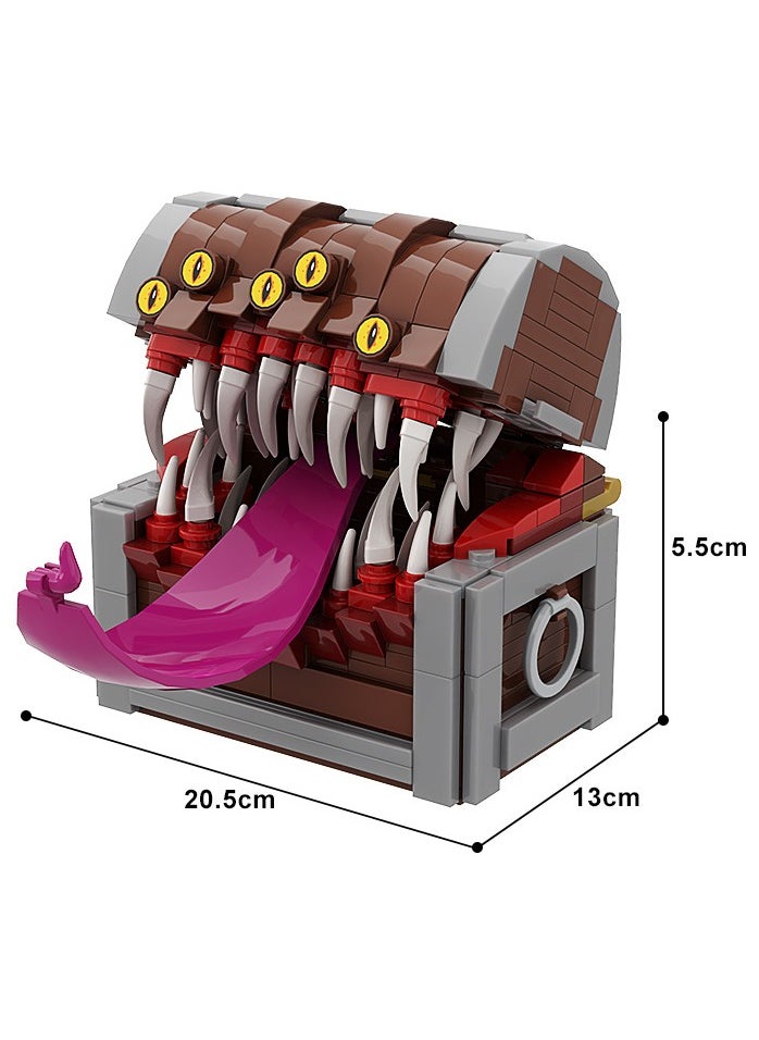 General Dungeons Dragons Treasure Chests Monsters Building Blocks Small Pieces of Building Blocks Around Film and Television  - Image 3