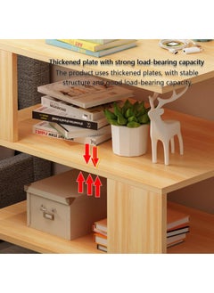 Hihonor Bedroom nightstands,Simple and Stylish Design,Two Colors Available,economical Storage,Space Saving,Solid Wood Leg Design,Suitable for a Variety of Scenes.(Blue)  - Image 5