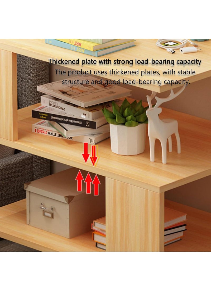 Bedroom nightstands,Simple and Stylish Design,Two Colors Available,economical Storage,Space Saving,Solid Wood Leg Design,Suitable for a Variety of Scenes.(Blue)