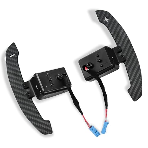 QYMOPAY Carbon Fibre Paddle Extensions for BMW M2 M3 M4 Magnetic Steering Wheel Paddle Shifters for Toyota A90 Supra for MK5 - Image 1