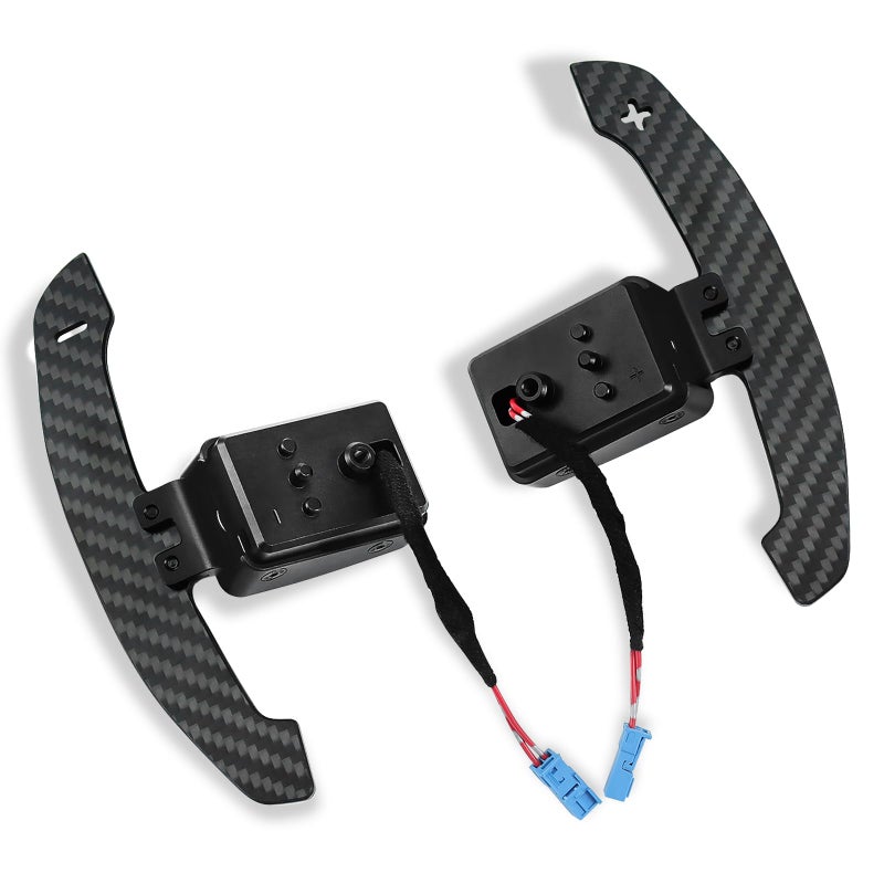QYMOPAY Carbon Fibre Paddle Extensions for BMW M2 M3 M4 Magnetic Steering Wheel Paddle Shifters for Toyota A90 Supra for MK5 - Image 4