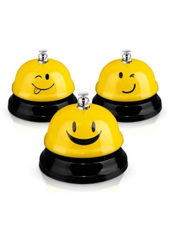 3 Pieces Call Bells with Metal Anti-Rust Construction,Front Desk Bell for Hotel, Restaurant, Office, Schools - pzsku/Z8B400D750E926CDF55D0Z/45/_/1738234424/da60f899-8ebf-48cc-9ed6-9b5d27301df8