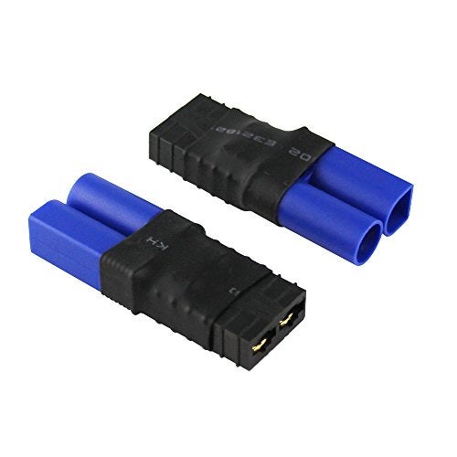 OliYin 3pcs Compatible with TR Female to EC5 Male Adapter Brushless for SCT LiPo Slash(Pack of 3) - Image 2