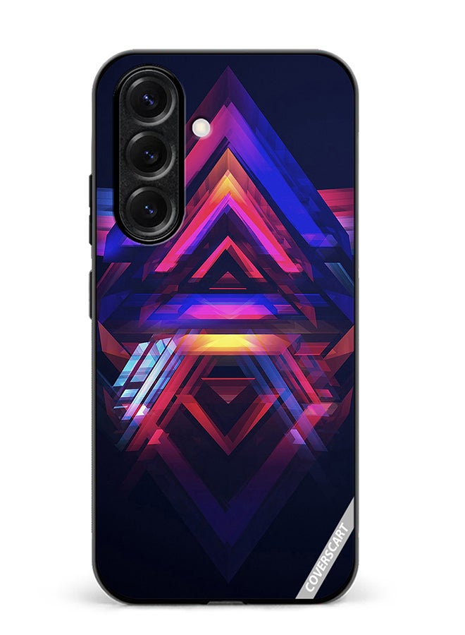 VR CREATIVE Protective Case Cover For Samsung Galaxy S25 Abstract Design Multicolour