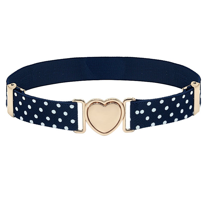 Children'S Belts, Girls' Decorative Skirts, Elastic Men'S And Women'S Versatile Adjustable Elastic Casual Youth Belts - Image 1
