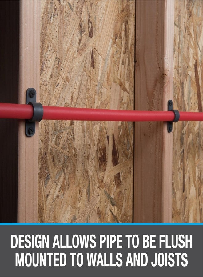 أوتي مشبك أنابيب قياسي من Oatey 33916 (كيس بلاستيكي 6 بوصات)، رمادي، 1/2 بوصة - Image 4